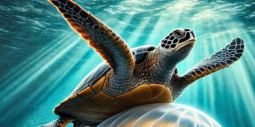 hawksbill-on-jellyfish-fi